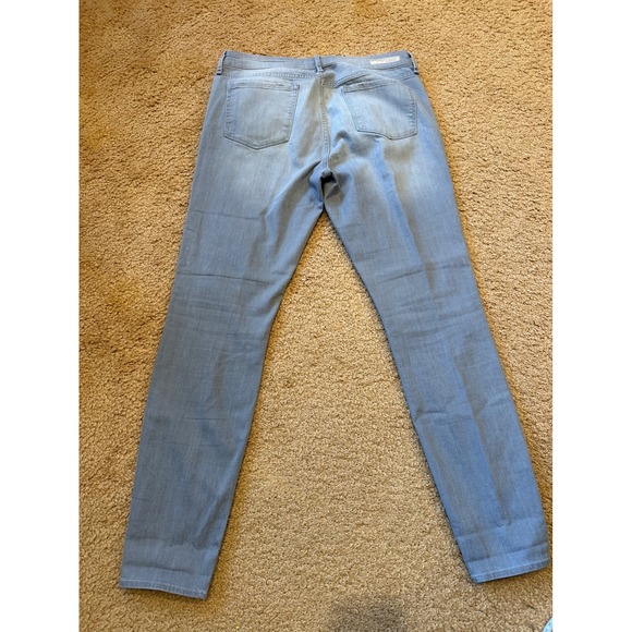 Articles Of Society Denim - Articles of Society Soho Skinny‎ Jeans Light Grey Distressed Size 30